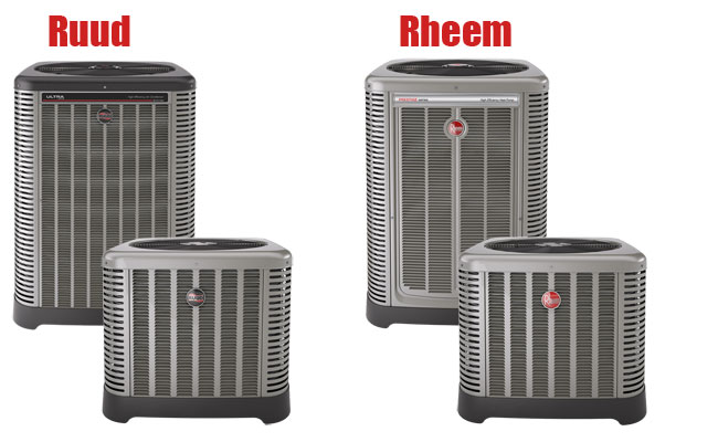 Rheem and Rudd air conditioners